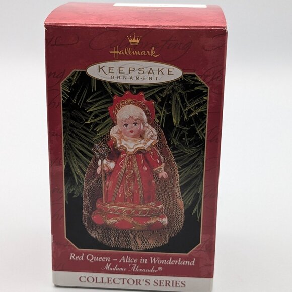 Hallmark Keepsake Red Queen 1999 Alice in Wonderland 4th Madame Alexander Series - Picture 8 of 11